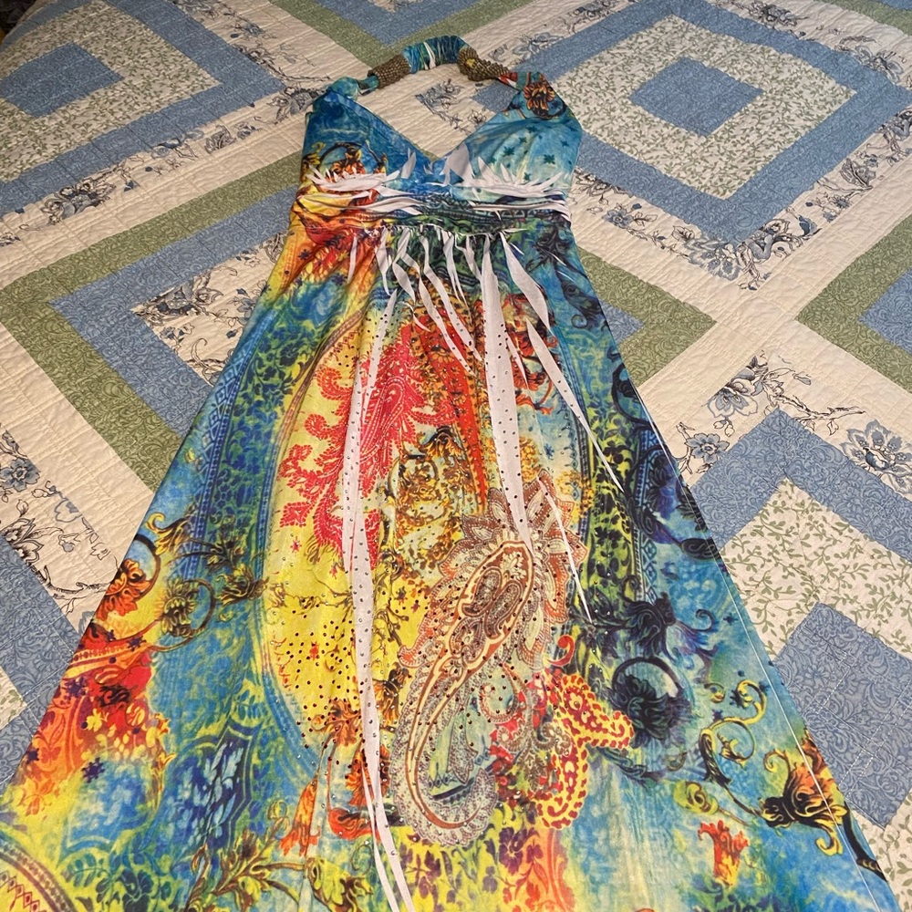 CristinaLove Long Dress Size-S